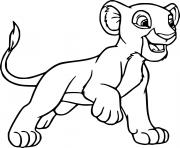 Printable Rani Lion coloring pages