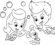 Printable molly gil bubble puppy bubble guppies coloring pages