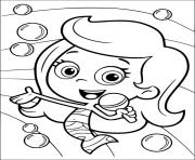 Printable molly bubble guppies coloring pages