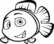 Cartoon Clownfish