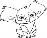 Printable Funny Cartoon Koala coloring pages