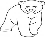 Easy Polar Bear Cub