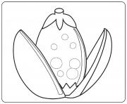 Printable Golden Egg coloring pages