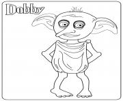 Printable Dobby coloring pages