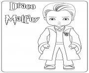 Printable Draco Malfoy coloring pages