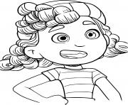 Printable Giulia Marcovaldo Face coloring pages