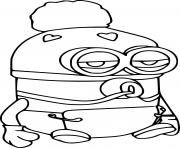 Printable Baby Robot Minion coloring pages