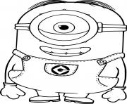 Printable Lance Minion coloring pages
