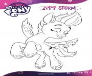 zipp storm is the rebellious pony mlp 5 coloring pages