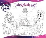 Printable maretime bay sunny starscout hitch trailbrazer ponies mlp 5 coloring pages