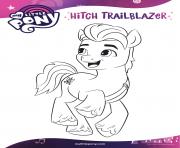 Printable hitch trailblazer mlp 5 coloring pages