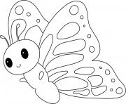 Printable Butterfly coloring pages