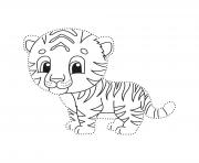 tiger cute animal