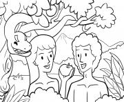 Printable Fall in Garden Genesis 3_1 15 02 coloring pages