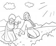 Printable Moses Rock Two Numbers 20_1 13_02 coloring pages