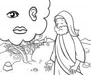 Printable Doubt of Moses Exodus 4_10 17_02 coloring pages