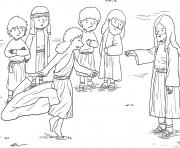 Printable Blind Bartimaeus Mark 10_46 52_03 coloring pages