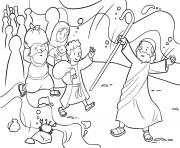 Printable Crossing the Red Sea Exodus 14_21 31_02 coloring pages