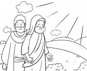 Printable Moses Rock Two Numbers 20_1 13_04 coloring pages