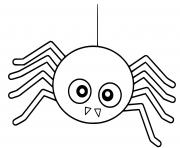 Printable spider animal coloring pages
