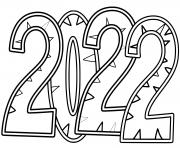 Printable 2022 doodle by supercoloring coloring pages