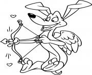 Printable Cupid Fox coloring pages