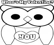 Whoos My Valentine You