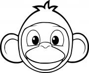 Smiling Monkey Face