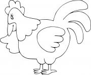Easy Cartoon Chicken