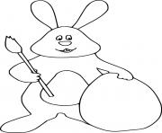 Simple Easter Bunny
