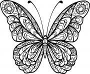 Zentangle Butterfly Art