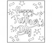 Printable happy fathers day doodle coloring pages