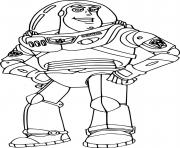Astronaut Buzz Lightyear coloring pages