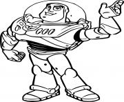 Buzz Lightyear Talking coloring pages