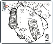 Printable gupx octonauts vehicle coloring pages